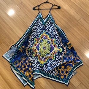 Colorful Bandana midi dress